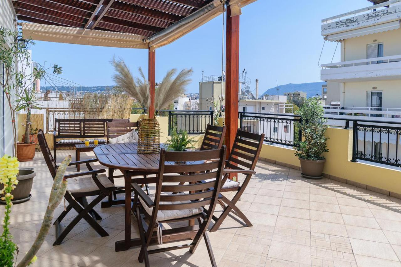 Apartament Penthouse In Quiet Neighborhood Near Sandy Chania (Crete)